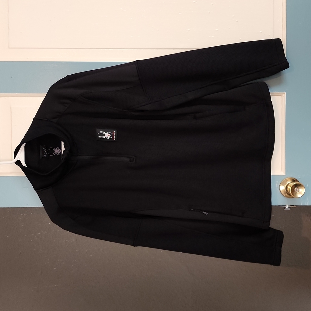 Spider pullover half zipper size medium